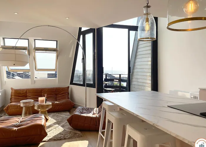 La Vie En Rose - Terrasse Vue - - Marina Appartement Deauville