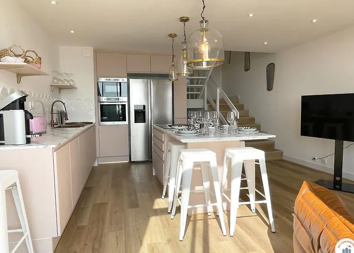 La Vie En Rose - Terrasse Vue - - Marina Appartement Deauville