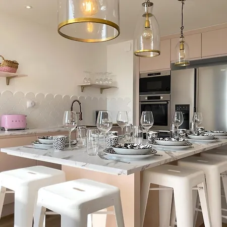 La Vie En Rose - Terrasse Vue - - Marina アパート ドーヴィル